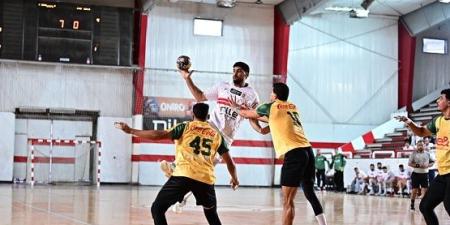 الزمالك يستهل مشواره في دوري المحترفين لكرة اليد بالفوز على المعادي
