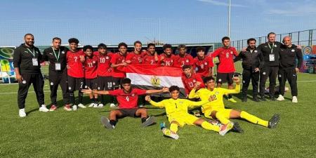 منتخب مصر يفوز بثمانية أهداف في مباراته الأولى بكأس العالم تحت 15 سنة