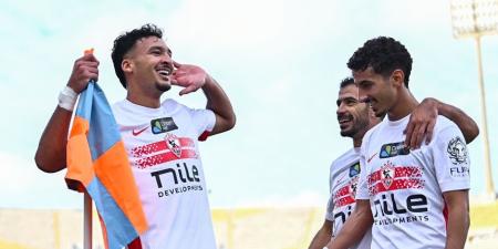 أحمد شريف يسجل هدف الزمالك الأول أمام الجيش الرواندي في الدقيقة الأولى