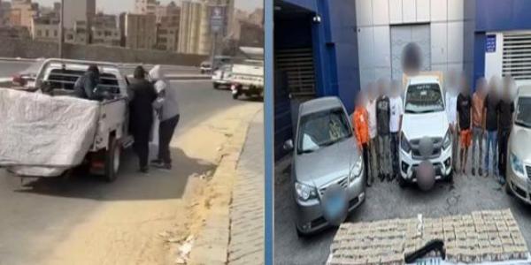 ضبط 9 متهمين بسرقة أموال شركة بالإكراه تحت تهديد السلاح فى المقطم :اليوم السابع