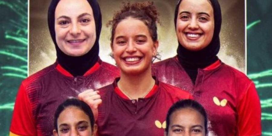 وزير الرياضة يهنئ سيدات تنس الطاولة بالتتويج ببطولة أفريقيا للفرق