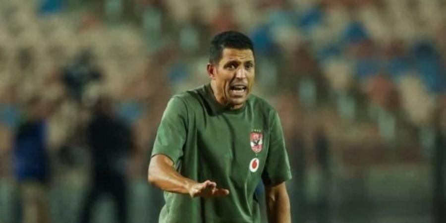 بعد التعادل مع القناة .. عموتة يستعد لمنح ثلاثي شباب الأهلي فرصة المشاركة محلياً وأفريقياً
