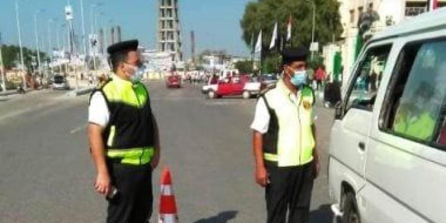 حملات مرورية لرصد المخالفات بمحاور القاهرة والجيزة :اليوم السابع