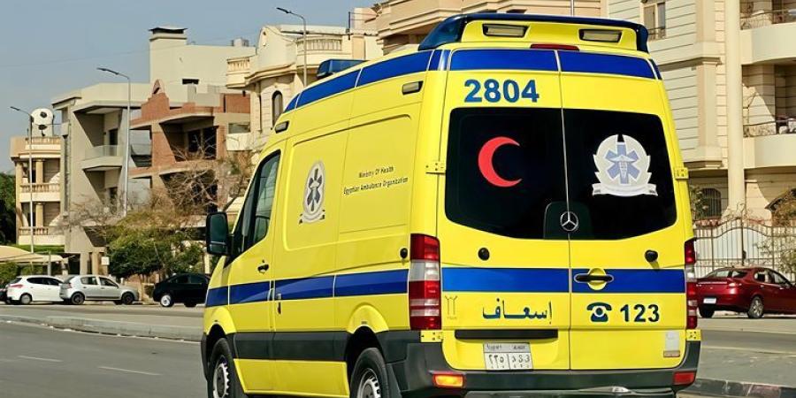 إصابة شخصين في تصادم سيارة ملاكي وتروسيكل أعلى كوبري بيت داوود بجرجا في سوهاج