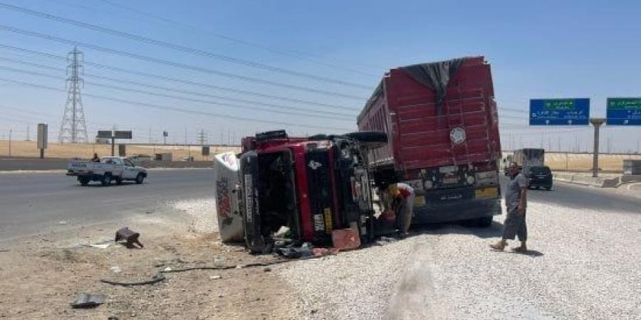 مصرع شخصين وإصابة 37 آخرين فى حادث تصادم بالمنيا :اليوم السابع